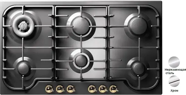 Газовая панель ILVE HCB906DN/SSC в Ростове-на-Дону