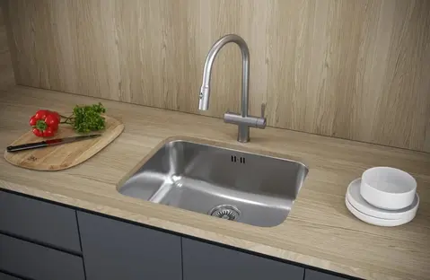 Мойка кухонная KUCHENSTERN RUND 60 652SS60 Нержавеющая сталь фото 2 в Ростове-на-Дону