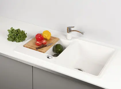 Мойка SCHOCK  Cambridge 60 D  Cristalite альпина фото 2 в Ростове-на-Дону