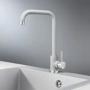 Смеситель GRANULA Standart ST-4033, АЛЮМИНИУМ фото 2 в Ростове-на-Дону