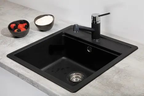 Мойка SCHOCK Nemo 50 Cristalite неро фото 2 в Ростове-на-Дону Мойка SCHOCK Nemo 50 Cristalite неро фото 2 в Ростове-на-Дону
