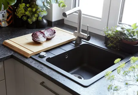 Мойка SCHOCK Formhaus 45 D Cristalite неро фото 2 в Ростове-на-Дону Мойка SCHOCK Formhaus 45 D Cristalite неро фото 2 в Ростове-на-Дону