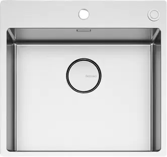 Мойка Falmec GARDA 50 CM INOX (FLUSH/TOPMOUNT) фото 1 в Ростове-на-Дону