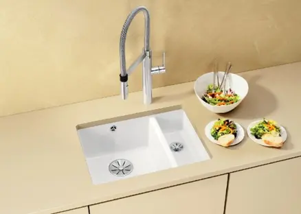 Мойка Blanco SUBLINE 350/150-U керамика отводная арматура InFino® фото 3 в Ростове-на-Дону Мойка Blanco SUBLINE 350/150-U керамика отводная арматура InFino® фото 3 в Ростове-на-Дону