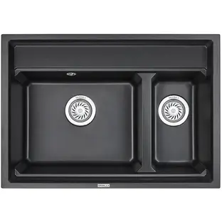 Мойка GRANULA Kitchen Space 7302, ЧЁРНЫЙ фото 1 в Ростове-на-Дону