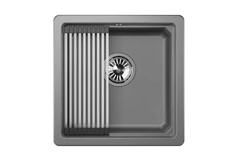 Мойка GRANULA Kitchen Space 4501U, АЛЮМИНИУМ фото 1 в Ростове-на-Дону