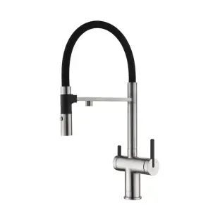Смеситель Paulmark GRAVITY Gr213888-BS брашированная сталь фото 1 в Ростове-на-Дону