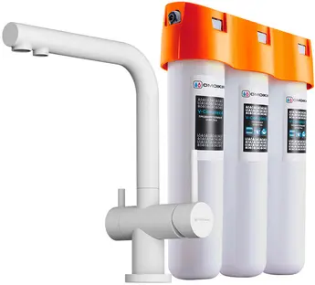 Комплект Omoikiri Nagano-WH-P + Pure drop Lite (арт.4054.8028P) в Ростове-на-Дону