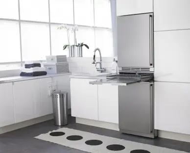 Выдвижная полка с корзиной для белья Asko HDB115 W фото 2 в Ростове-на-Дону