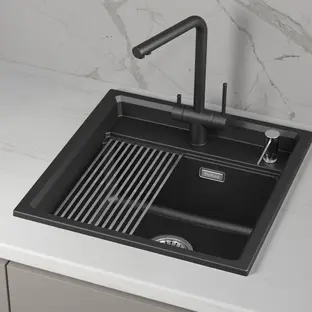 Мойка GRANULA Kitchen Space 5002i, ШВАРЦ фото 2 в Ростове-на-Дону Мойка GRANULA Kitchen Space 5002i, ШВАРЦ фото 2 в Ростове-на-Дону