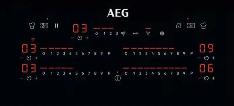 Индукционная стеклокерамич. панель с вытяжкой AEG CCE84779CB фото 2 в Ростове-на-Дону
