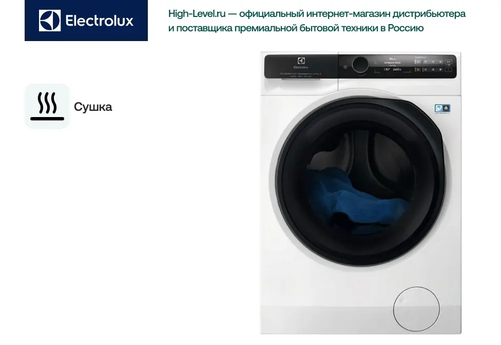 Стиральная машина с сушкой Electrolux EW8W7607QE фото 3 в Ростове-на-Дону