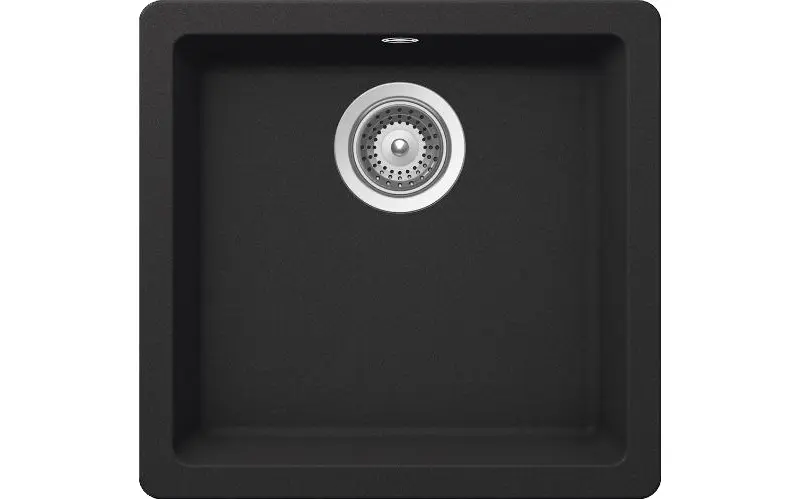 Мойка SCHOCK  Quadro 50 Cristalite 450x430 (подстольный монтаж) оникс в Ростове-на-Дону