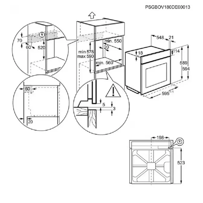 Духовой шкаф Electrolux EOD5H70X фото 5 в Ростове-на-Дону