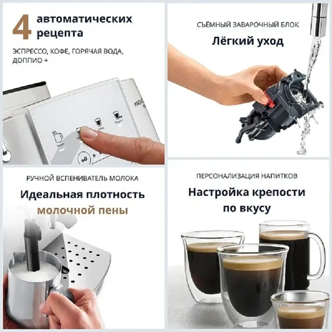 Кофемашина DeLonghi ECAM220.21.WW фото 7 в Ростове-на-Дону