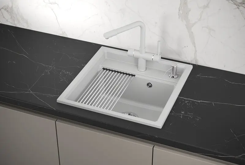 Мойка GRANULA Kitchen Space 5002, АРКТИК фото 3 в Ростове-на-Дону Мойка GRANULA Kitchen Space 5002, АРКТИК фото 3 в Ростове-на-Дону