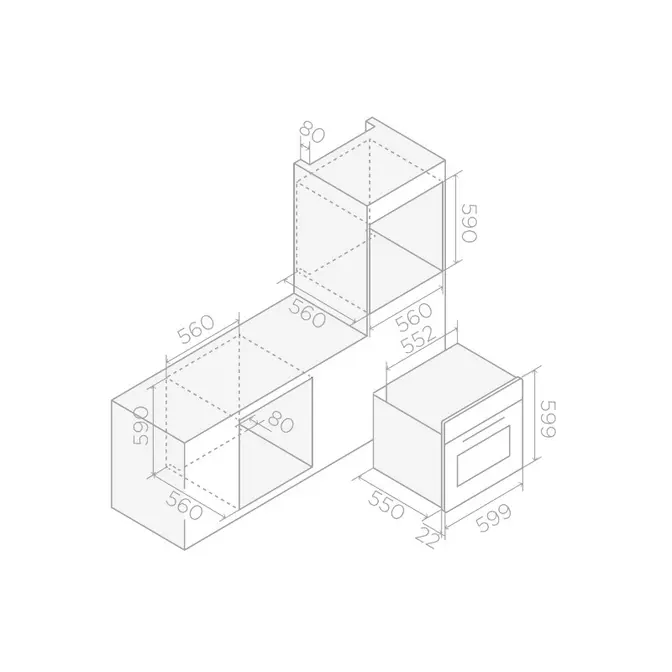 Духовой шкаф Elica VIRTUS MULTI 60 TFT BL фото 5 в Ростове-на-Дону