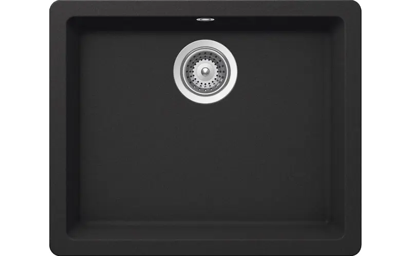 Мойка SCHOCK  Quadro 60 Cristalite 550x430 (подстольный монтаж) оникс в Ростове-на-Дону