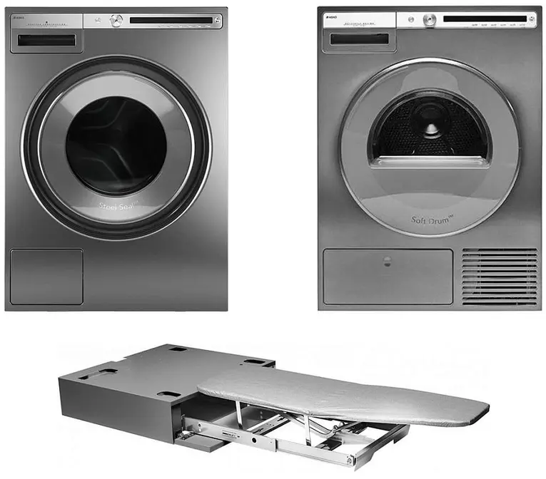 Asko Logic 8 (стиральная машина W4086C.T/3 + сушильная машина T408HD.T.P + гладильная доска HI1153T) фото 1 в Ростове-на-Дону