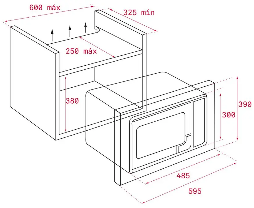 Встраиваемая микроволновая печь Teka ML 820 BIS WH WHITE фото 2 в Ростове-на-Дону