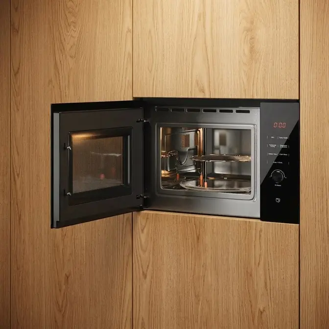 Встраиваемая микроволновая печь Kuppersberg HMW 650 BL фото 8 в Ростове-на-Дону