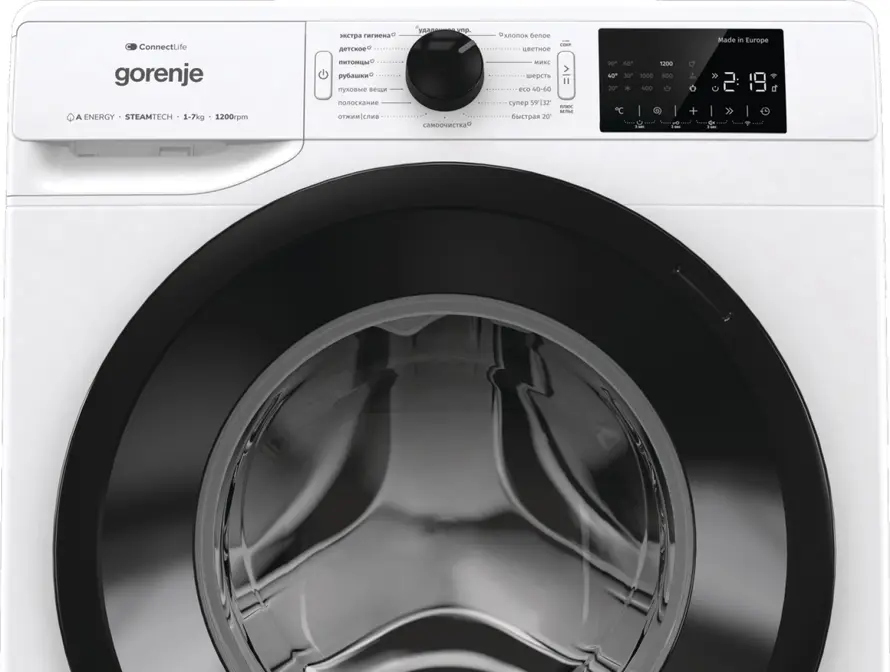 Стиральная машина GORENJE WPNEI72SA1SWIFI/C фото 7 в Ростове-на-Дону
