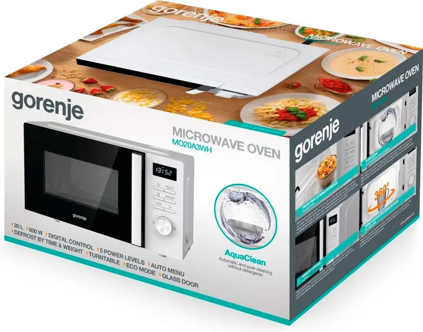 Микроволновая печь Gorenje MO20A3WH фото 9 в Ростове-на-Дону
