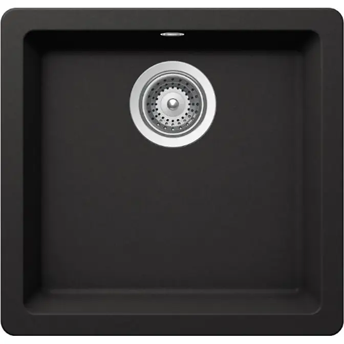 Мойка SCHOCK  Quadro 50 Cristalite 450x430 (подстольный монтаж) неро фото 1 в Ростове-на-Дону