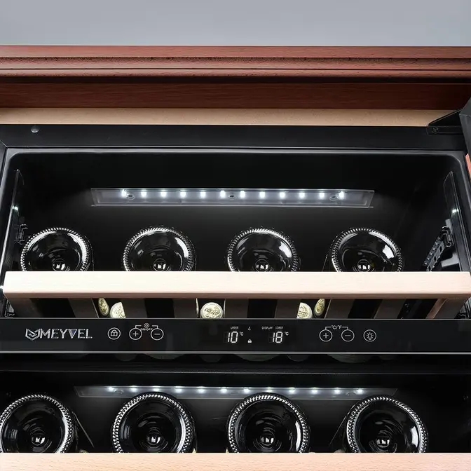 Винный холодильник Meyvel MV46PRO-KBT2 (Итальянский орех) фото 9 в Ростове-на-Дону