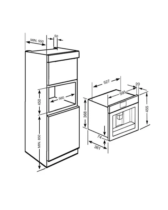 Встраиваемая кофемашина Smeg CMS8451A фото 5 в Ростове-на-Дону