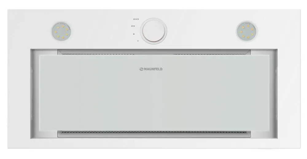 Встраиваемая вытяжка Maunfeld Crosby Rocky 60 Glass White фото 3 в Ростове-на-Дону
