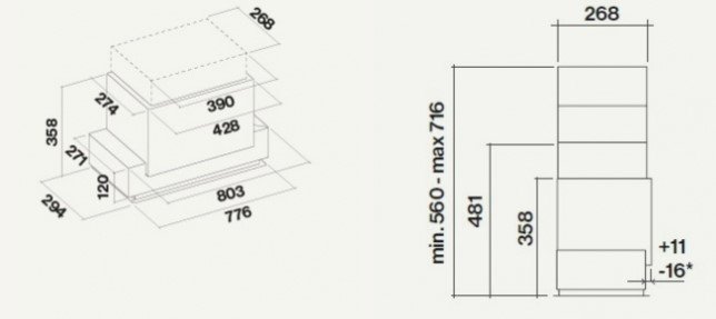 Вытяжка Falmec GRUPPO INCASSO 70 GreenTech фото 2 в Ростове-на-Дону Вытяжка Falmec GRUPPO INCASSO 70 GreenTech фото 2 в Ростове-на-Дону