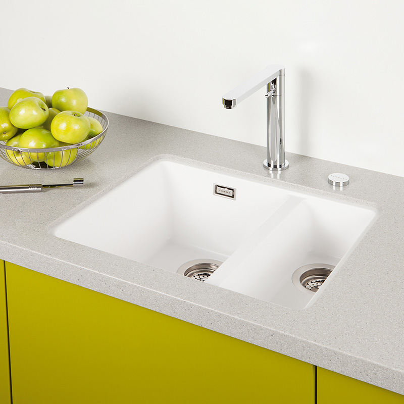 Мойка SCHOCK  Soho 60 Plus (N-150) Cristadur 550x430 (подстольный монтаж)пуро фото 2 в Ростове-на-Дону