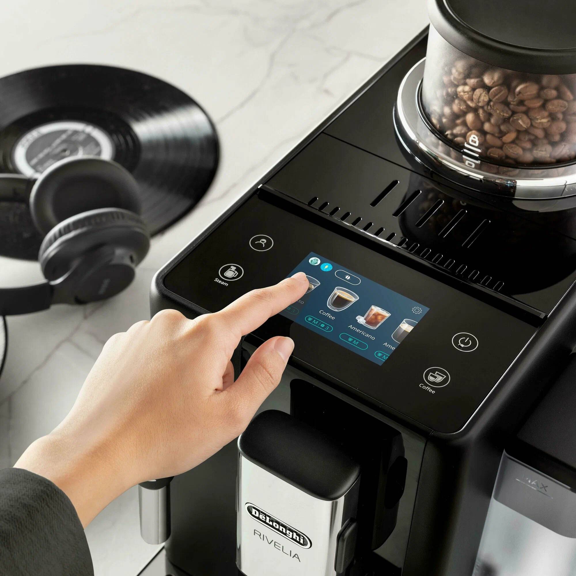 Кофемашина DeLonghi EXAM440.35.B Rivelia фото 6 в Ростове-на-Дону
