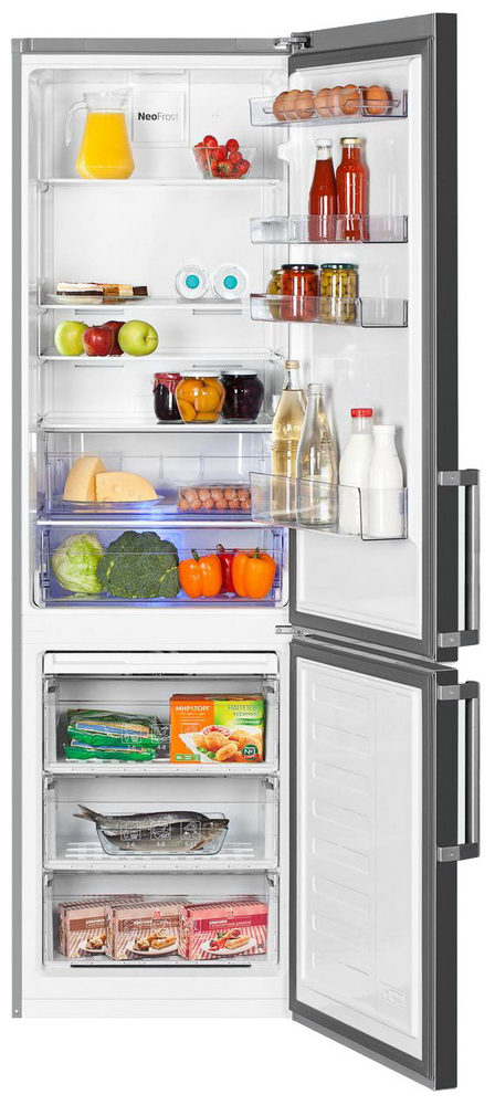 Двухкамерный холодильник Beko RCNK 356 E 21 X в Ростове-на-Дону