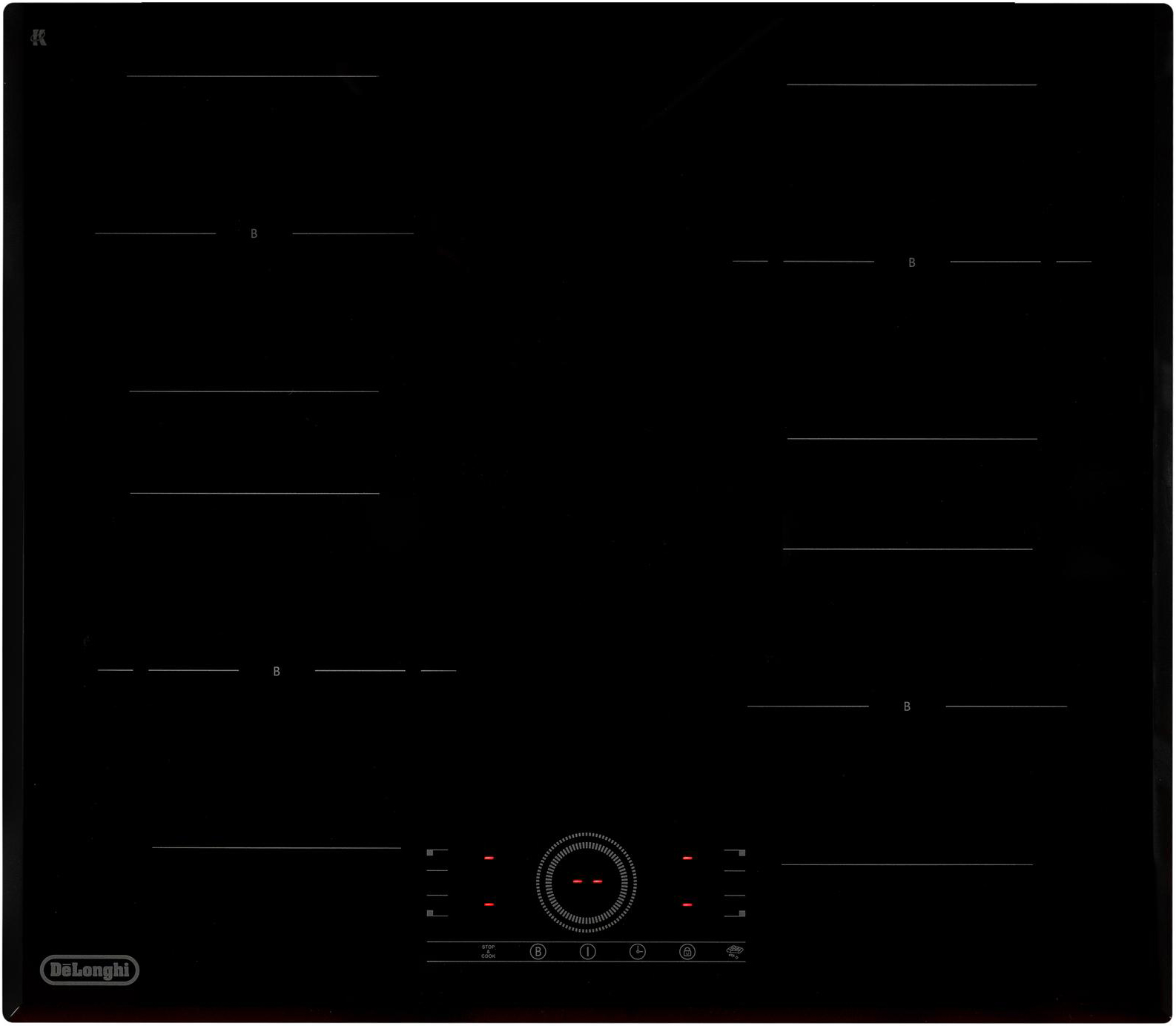 Стеклокерамическая панель DeLonghi ELETTRA 4B0P CR фото 1 в Ростове-на-Дону