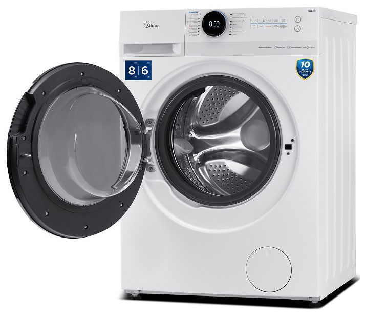 Стиральная машина с сушкой Midea MF200D80WBS/W-RU фото 3 в Ростове-на-Дону