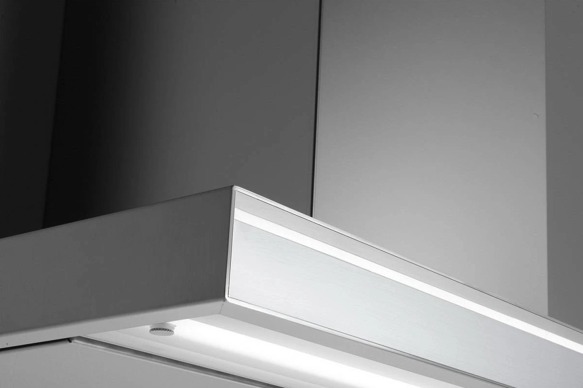 Вытяжка Falmec LUMINA NRS GLASS STEEL 90 фото 2 в Ростове-на-Дону