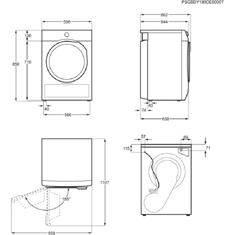 Сушильная машина Electrolux EW8H358S фото 2 в Ростове-на-Дону