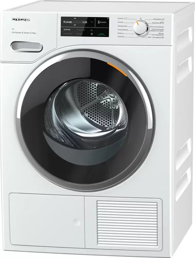 Сушильная машина Miele TWL780WP белый - надписи на иностранном, меню на русском фото 1 в Ростове-на-Дону Сушильная машина Miele TWL780WP белый - надписи на иностранном, меню на русском фото 1 в Ростове-на-Дону