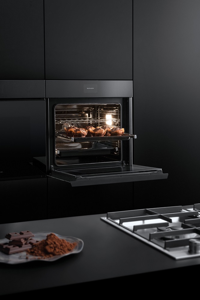 Духовой шкаф Barazza 1FVAPN black glass фото 2 в Ростове-на-Дону