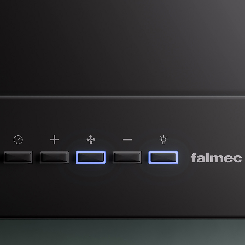 Вытяжка Falmec MERCURIO EVO 60 BLACK Dialog System фото 3 в Ростове-на-Дону
