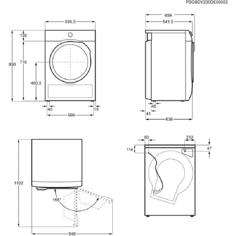 Сушильная машина Electrolux EW7D394UCE фото 3 в Ростове-на-Дону