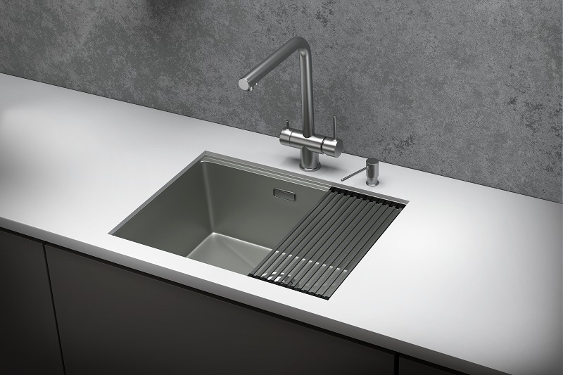 Мойка GRANULA Kitchen Space 6045U, СТАЛЬ САТИН фото 3 в Ростове-на-Дону