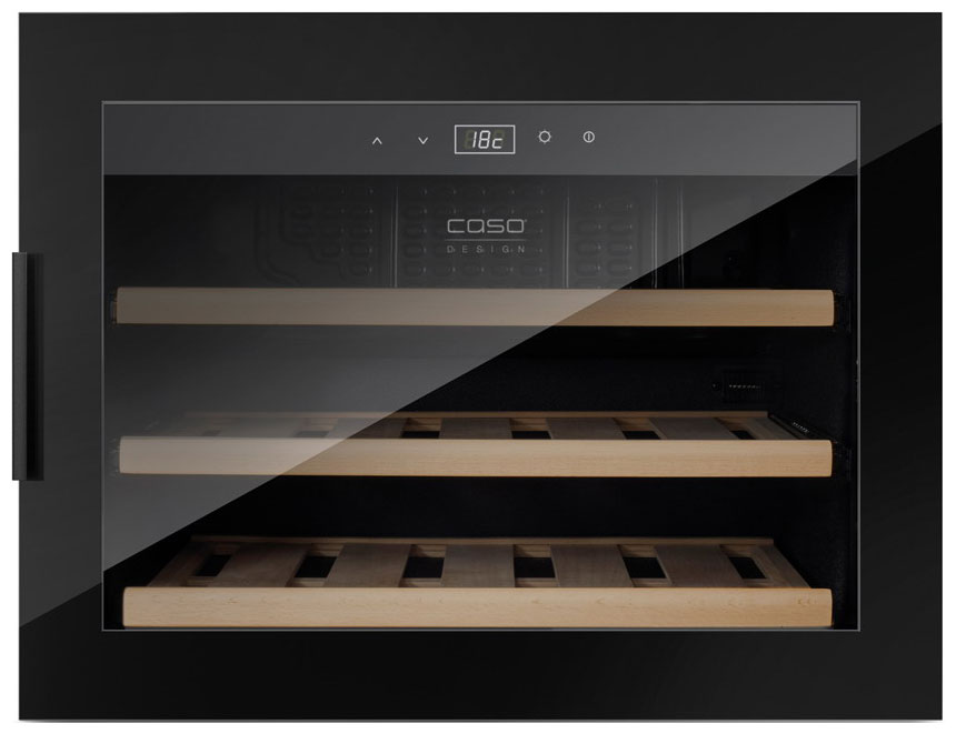 Холодильник винный CASO WineSafe 18 EB Black фото 1 в Ростове-на-Дону Холодильник винный CASO WineSafe 18 EB Black фото 1 в Ростове-на-Дону