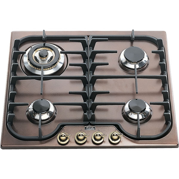 Варочная панель ILVE H 60 CNV/RM copper col, ручки латунь в Ростове-на-Дону