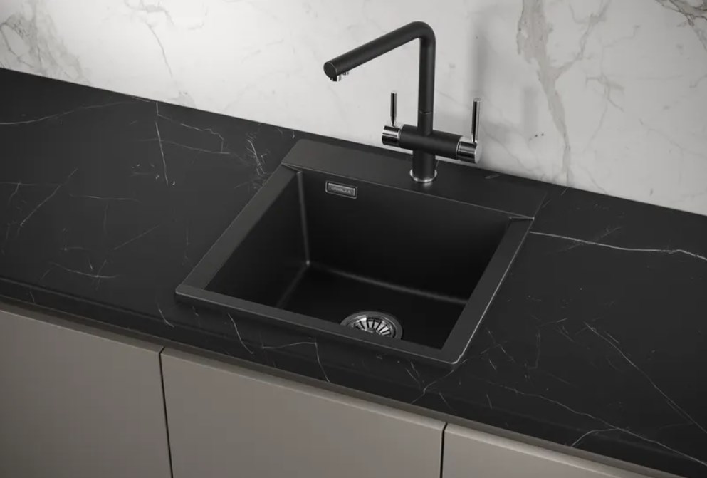 Мойка GRANULA Estetica 4701, ШВАРЦ фото 3 в Ростове-на-Дону