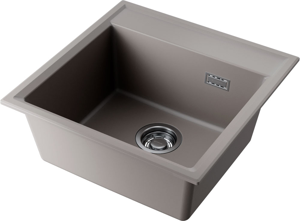 Кухонная мойка OMOIKIRI Daisen 51-GR Artgranit/leningrad grey (арт.4997306) фото 2 в Ростове-на-Дону