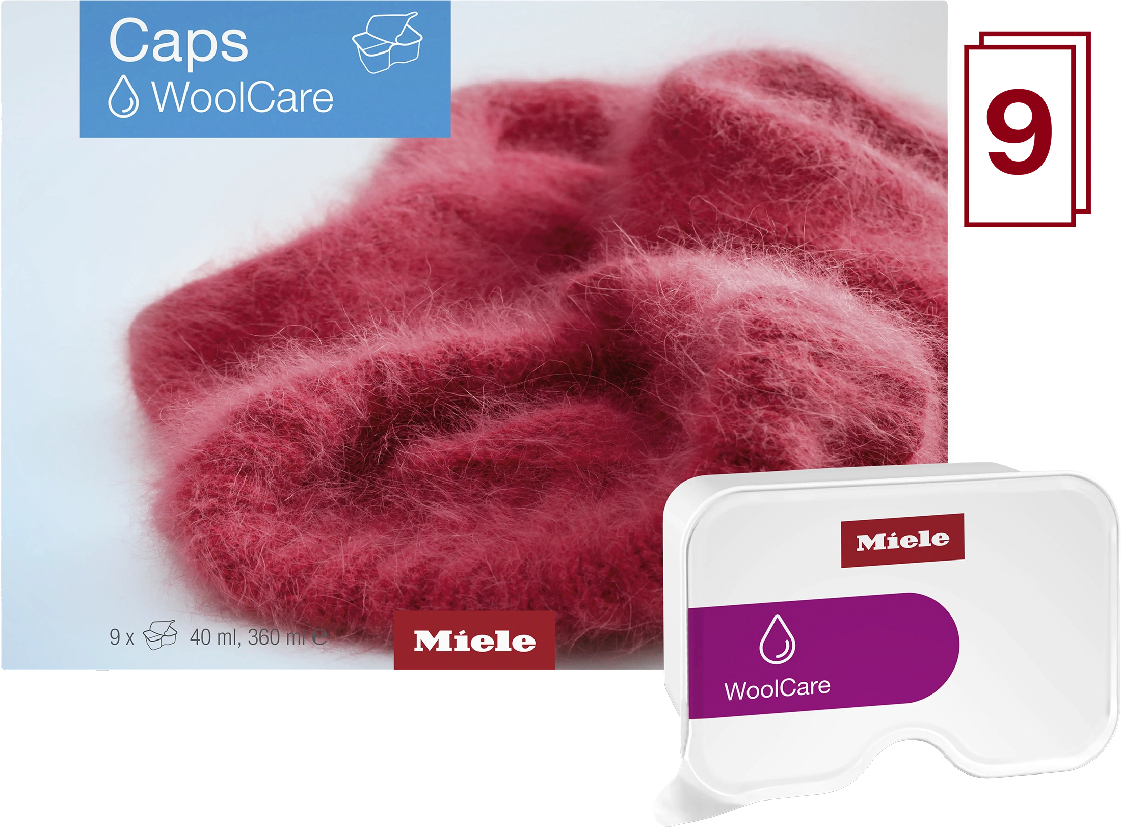 Средство для стирки деликатных тканей и изделий из шерсти Miele WoolCare Caps фото 3 в Ростове-на-Дону