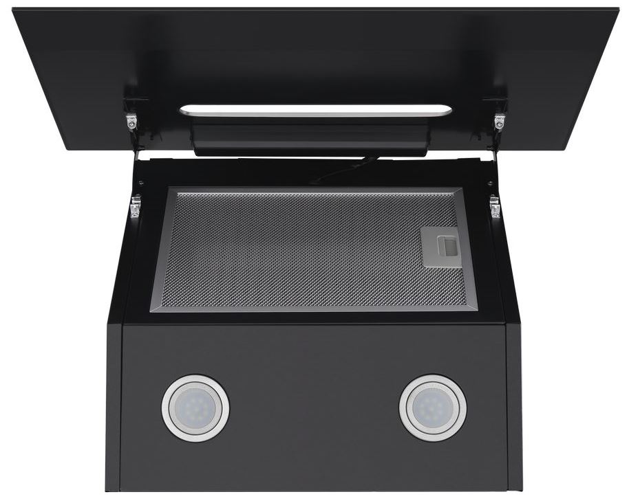 Вытяжка Maunfeld MOON 60 Glass Black/ Inox Insert фото 3 в Ростове-на-Дону